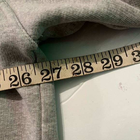 Y2K Platinum Fubu Sz L Spell Out Logo Gray Hoodie Sweatshirt - Picture 7 of 10